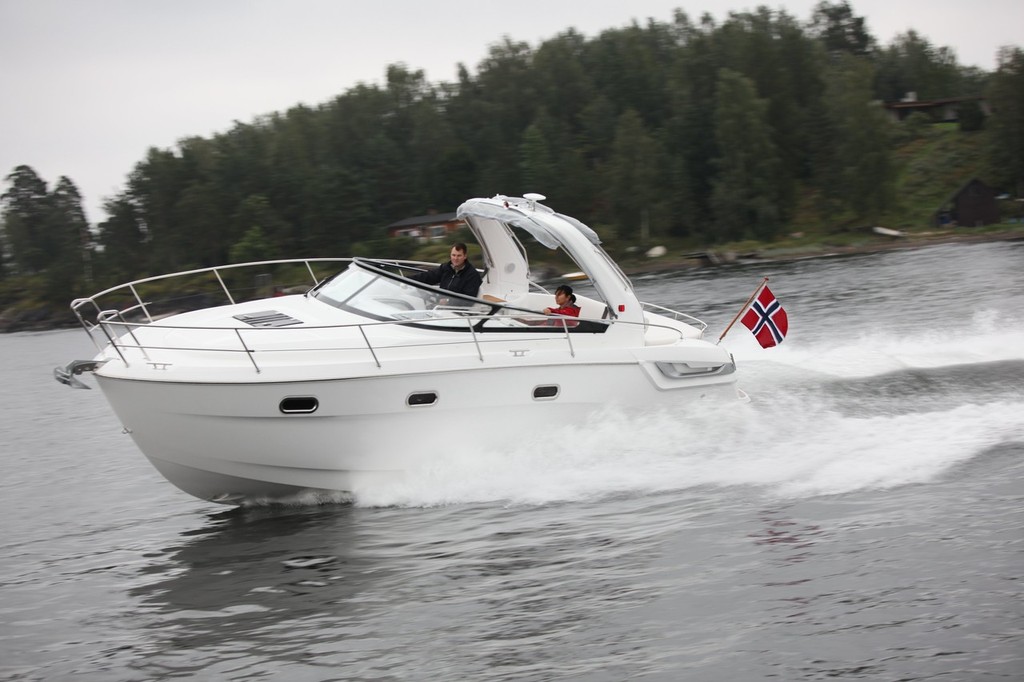 Bavaria Yachts’ latest creation, the Bavaria Sport 28, a certainty to win fans in Australia, according to Tony Ross. © Bob Wonders